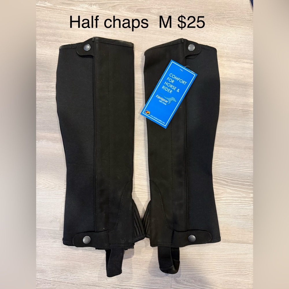 Half Chaps - Black
